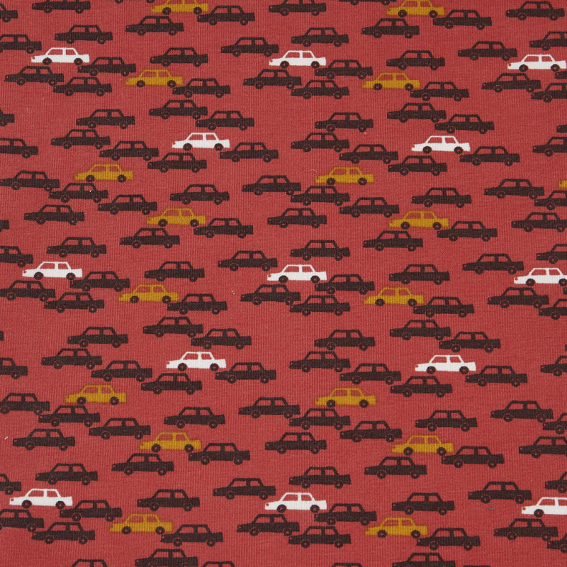 Punto estampado ROADY Rojo / Mostaza